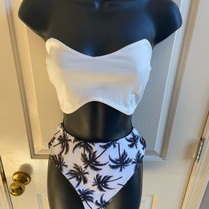 Exotic Palms Bathing Suit